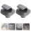 Visor Fixing Clip Kunststof Grijs Voor Auto 3