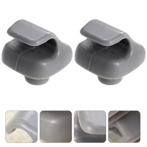 Visor Fixing Clip Kunststof Grijs Voor Auto 2