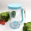 Handheld Batter Dispenser Kunststoffbecher Mit Messskala Himmelblau 6