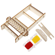 1 Set Holzhandwerk Webstuhl DIY Handstrick Webmaschine Holz Webstuhl