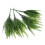 4Pièces Herbe Verte Simulée Plastique Décor Fleurs Maison 1
