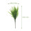 4Pièces Herbe Verte Simulée Plastique Décor Fleurs Maison 2