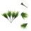 4Pièces Herbe Verte Simulée Plastique Décor Fleurs Maison 4