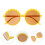1 Paar Kinder Sonnenbrillen Blumenform Gastgeschenk 9