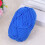 50G Milch Baumwolle Chunky Garn Für Pullover Mützen Schals Blau 4