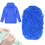50G Milch Baumwolle Chunky Garn Für Pullover Mützen Schals Blau 9