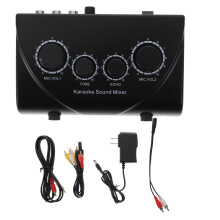 1 Set Professioneller Karaoke Audio Mixer Ktv Stereo Line Mixer