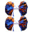 2Stk Cheerlead Pompons Für Sport 1