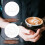 30St Veilige Witte Coffee DIY Stencils Pet Material Latte Schablonen 11