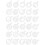30St Veilige Witte Coffee DIY Stencils Pet Material Latte Schablonen 2