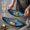 Ceramic Salmon Plate Multi-Use Sashimi Dish Sushi Tray 9