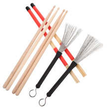 1 Set Drumsticks Schlagzeugbesen Aus Draht Mit