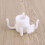 White Umbrella Hanging Hook Sturdy Four-Prong Hook for Beach Use 4