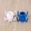 White Umbrella Hanging Hook Sturdy Four-Prong Hook for Beach Use 3