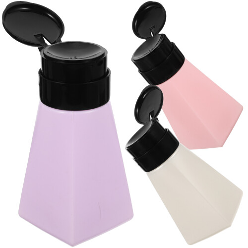 3St Push-Down Pumpspenderflaschen Für Und Nagellackentferner 2
