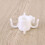 White Umbrella Hanging Hook Sturdy Four-Prong Hook for Beach Use 9