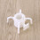 White Umbrella Hanging Hook Sturdy Four-Prong Hook for Beach Use 7