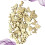 200 Stk Kronenblume Holzscheiben Herzform Bastelmaterial 3