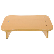 Under Desk Rutschfeste Fußstütze Büro Holz Fußablage