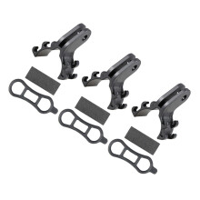 3Sets Lichtgewicht Fietslicht Beugel Met Antislip Silicones