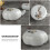 2pcs Portable Water Dropper Ceramics Ink Water Container For 10