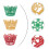 36Stk Cake Wrapper Hohles -Papier Backform-Einleger 4