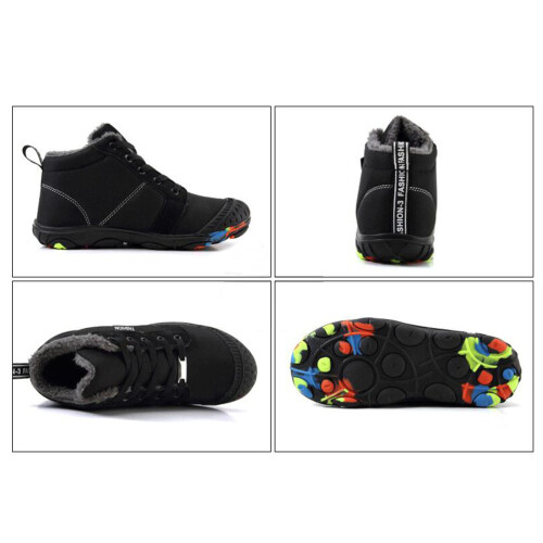 Kinder Winterstiefel Mit Tarnmuster-Sohle ( 36) 1