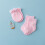4 Paar Baby Anti- Pink 3