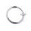 Ohrringe Ohrloch Unisex Einfacher Ohrbügel 2x10mm 9