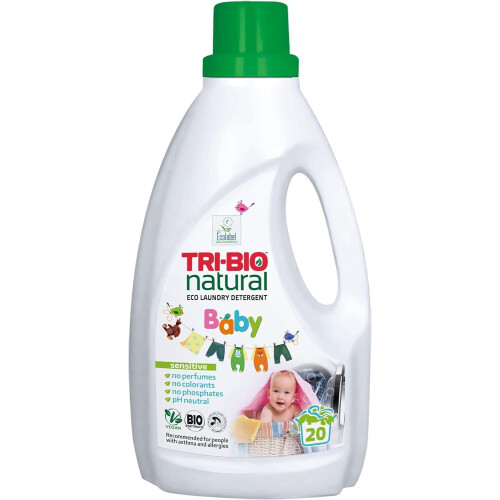 Tri-Bio Natural Eco Laundry Liquid Baby 940ml