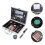 1 Set Make-up Lidschatten Lippenstift Augenbrauenstift Silber 10