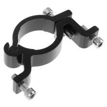 Zwarte Aluminium Fietsfleshouder Adapter Voor Stuur En