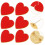 6 Brosjes Valentijnsdag Reverspelden 4