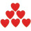 6 Brosjes Valentijnsdag Reverspelden 2