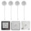 4St Sensor Controller Wit Motion Sensor Voor LED En Infrarood Lampen 4