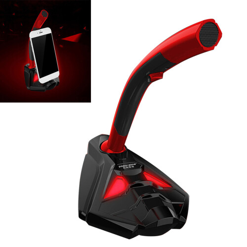 Usb Gaming Mikrofon Mit 3,5 Mm Für Computer Laptop (Rot) 2