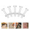 10 Sets Transparente Acryl Muttern Für Holz Möbel 9