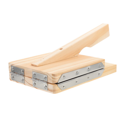 Dumpling Pressing Tool, Holz Teigausroller Für Knödelhüllen