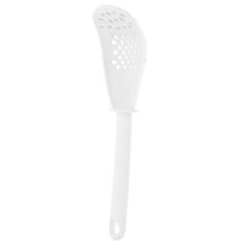 Plastikmühle Mehrzweck Küchenmahlspoon Abschäumer Schöpflöffel