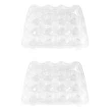 2Stk Muffin Cupcake Box Mehrfachfächer Verpackungsbox