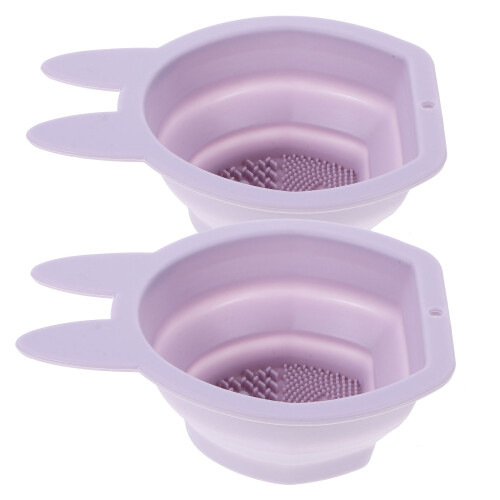 2 . Silikon Für Make-Up- , Faltbar, Hasenform