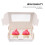 10Stück Cupcake Verpackungsbox Papier Behälter Für Geschenkidee 6