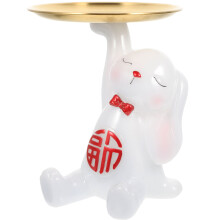 Bunny Figurine Tablett Für Schlüssel Schmuck Kleinigkeiten