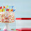 Sechseck Prisma Kuchenbox Transparent Kunststoff Behälter 3