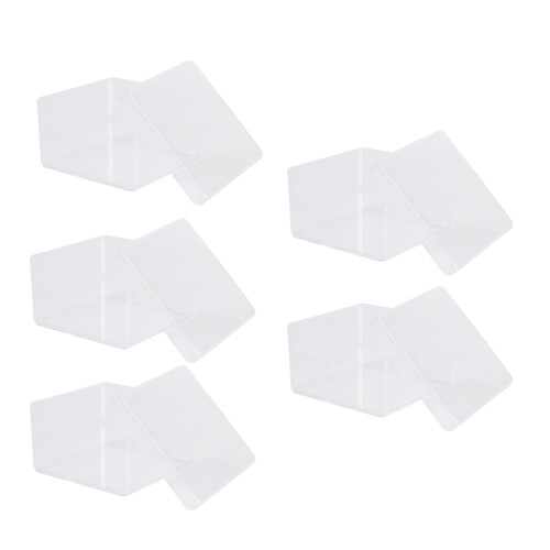 5Stk Modell Aufbewahrungsbox Aus Robustem Kunststoff Transparent