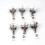 Creative Student Id Clip Schildhalter Metall weiß 5