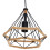 Wrought Iron Rope Deckenleuchte 110-220 V E27 Diamant 4