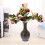 1 pc retro ceramic flower vase for desktop decor 8