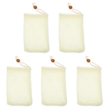 5Stk Peeling Mesh Beutel Netz Handgemacht