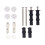 1 Set Toilettensitz , Robuste Scharniere 2
